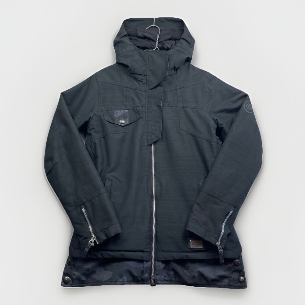 686 x Reserved InfiDry 10 000  Insulated Snowboard Jacket Waterproof Ski Wom M